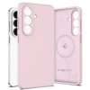 Silikonowe etui do Samsung Galaxy S26+ Plus MagSafe – Tech-Protect Silicone – Jasnoróżowe